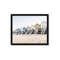 Picture of Beach Houses _GroupedProduct_Rectangle_Landscape_Photography _GroupedProduct_Rectangle_Landscape_Framed_Matted_