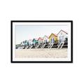 Picture of Beach Houses _GroupedProduct_Rectangle_Landscape_Photography _GroupedProduct_Rectangle_Landscape_Framed_Matted_