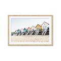 Picture of Beach Houses _GroupedProduct_Rectangle_Landscape_Photography _GroupedProduct_Rectangle_Landscape_Framed_Matted_