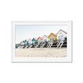 Picture of Beach Houses _GroupedProduct_Rectangle_Landscape_Photography _GroupedProduct_Rectangle_Landscape_Framed_Matted_