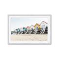 Picture of Beach Houses _GroupedProduct_Rectangle_Landscape_Photography _GroupedProduct_Rectangle_Landscape_Framed_Matted_