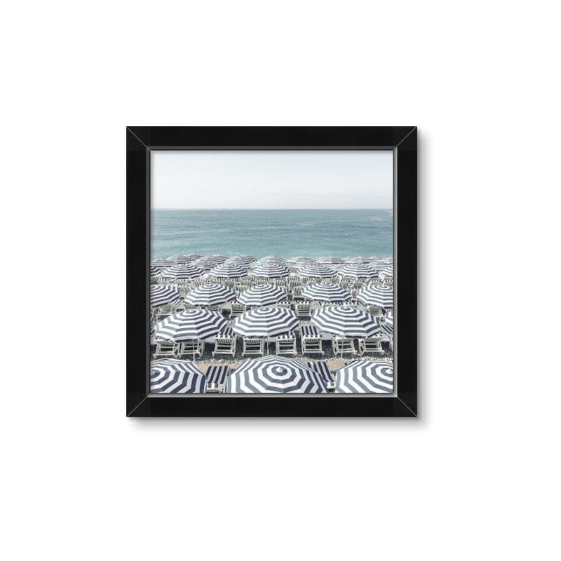 Picture of Seaside Umbrellas  _GroupedProduct_Square_Photography _GroupedProduct_Square_Framed_Matted_