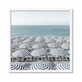 Picture of Seaside Umbrellas  _GroupedProduct_Square_Photography _GroupedProduct_Square_Framed_Matted_