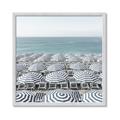 Picture of Seaside Umbrellas  _GroupedProduct_Square_Photography _GroupedProduct_Square_Framed_Matted_