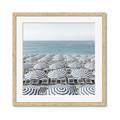 Picture of Seaside Umbrellas  _GroupedProduct_Square_Photography _GroupedProduct_Square_Framed_Matted_