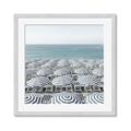 Picture of Seaside Umbrellas  _GroupedProduct_Square_Photography _GroupedProduct_Square_Framed_Matted_