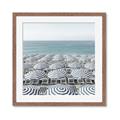 Picture of Seaside Umbrellas  _GroupedProduct_Square_Photography _GroupedProduct_Square_Framed_Matted_
