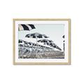 Picture of Seaside Stripes _GroupedProduct_Rectangle_Landscape_Photography _GroupedProduct_Rectangle_Landscape_Framed_Matted_