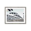 Picture of Seaside Stripes _GroupedProduct_Rectangle_Landscape_Photography _GroupedProduct_Rectangle_Landscape_Framed_Matted_