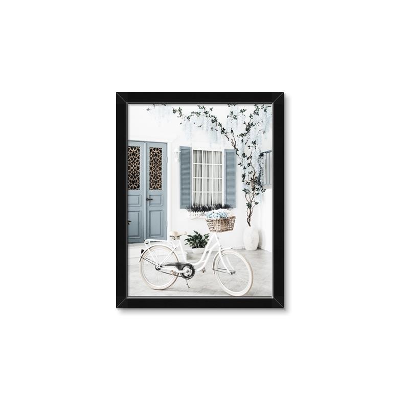 Picture of White Bike  _GroupedProduct_Rectangle_Portrait_Photography _GroupedProduct_Rectangle_Portrait_Framed_Matted_