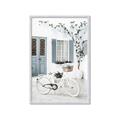 Picture of White Bike  _GroupedProduct_Rectangle_Portrait_Photography _GroupedProduct_Rectangle_Portrait_Framed_Matted_