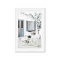 Picture of White Bike  _GroupedProduct_Rectangle_Portrait_Photography _GroupedProduct_Rectangle_Portrait_Framed_Matted_