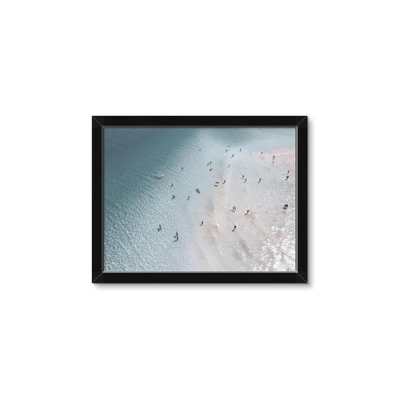 Picture of Seaside Swim _GroupedProduct_Rectangle_Landscape_Photography _GroupedProduct_Rectangle_Landscape_Framed_Matted_
