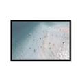 Picture of Seaside Swim _GroupedProduct_Rectangle_Landscape_Photography _GroupedProduct_Rectangle_Landscape_Framed_Matted_