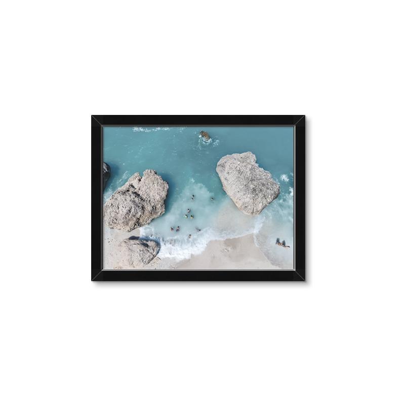 Picture of Rocky shore _GroupedProduct_Rectangle_Landscape_Photography _GroupedProduct_Rectangle_Landscape_Framed_Matted_