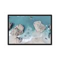 Picture of Rocky shore _GroupedProduct_Rectangle_Landscape_Photography _GroupedProduct_Rectangle_Landscape_Framed_Matted_