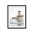 Picture of Waves in the Pacific Ocean _GroupedProduct_Rectangle_Portrait_Photography _GroupedProduct_Rectangle_Portrait_Framed_Matted_