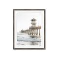 Picture of Waves in the Pacific Ocean _GroupedProduct_Rectangle_Portrait_Photography _GroupedProduct_Rectangle_Portrait_Framed_Matted_
