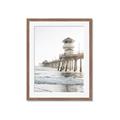 Picture of Waves in the Pacific Ocean _GroupedProduct_Rectangle_Portrait_Photography _GroupedProduct_Rectangle_Portrait_Framed_Matted_