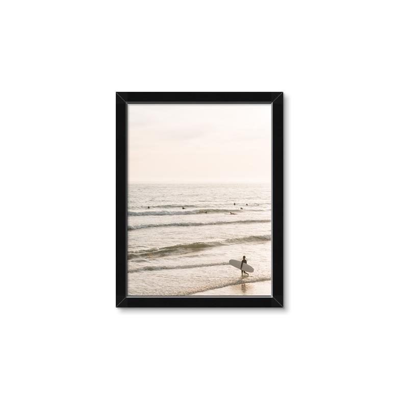 Picture of Surfer on the beach _GroupedProduct_Rectangle_Portrait_Photography _GroupedProduct_Rectangle_Portrait_Framed_Matted_