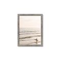Picture of Surfer on the beach _GroupedProduct_Rectangle_Portrait_Photography _GroupedProduct_Rectangle_Portrait_Framed_Matted_