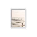 Picture of Surfer on the beach _GroupedProduct_Rectangle_Portrait_Photography _GroupedProduct_Rectangle_Portrait_Framed_Matted_