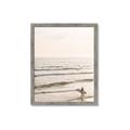Picture of Surfer on the beach _GroupedProduct_Rectangle_Portrait_Photography _GroupedProduct_Rectangle_Portrait_Framed_Matted_