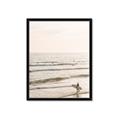 Picture of Surfer on the beach _GroupedProduct_Rectangle_Portrait_Photography _GroupedProduct_Rectangle_Portrait_Framed_Matted_