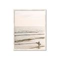 Picture of Surfer on the beach _GroupedProduct_Rectangle_Portrait_Photography _GroupedProduct_Rectangle_Portrait_Framed_Matted_