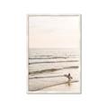 Picture of Surfer on the beach _GroupedProduct_Rectangle_Portrait_Photography _GroupedProduct_Rectangle_Portrait_Framed_Matted_