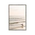 Picture of Surfer on the beach _GroupedProduct_Rectangle_Portrait_Photography _GroupedProduct_Rectangle_Portrait_Framed_Matted_