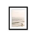 Picture of Surfer on the beach _GroupedProduct_Rectangle_Portrait_Photography _GroupedProduct_Rectangle_Portrait_Framed_Matted_