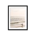 Picture of Surfer on the beach _GroupedProduct_Rectangle_Portrait_Photography _GroupedProduct_Rectangle_Portrait_Framed_Matted_