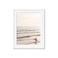 Picture of Surfer on the beach _GroupedProduct_Rectangle_Portrait_Photography _GroupedProduct_Rectangle_Portrait_Framed_Matted_