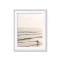 Picture of Surfer on the beach _GroupedProduct_Rectangle_Portrait_Photography _GroupedProduct_Rectangle_Portrait_Framed_Matted_