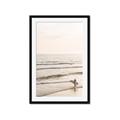 Picture of Surfer on the beach _GroupedProduct_Rectangle_Portrait_Photography _GroupedProduct_Rectangle_Portrait_Framed_Matted_