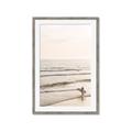 Picture of Surfer on the beach _GroupedProduct_Rectangle_Portrait_Photography _GroupedProduct_Rectangle_Portrait_Framed_Matted_