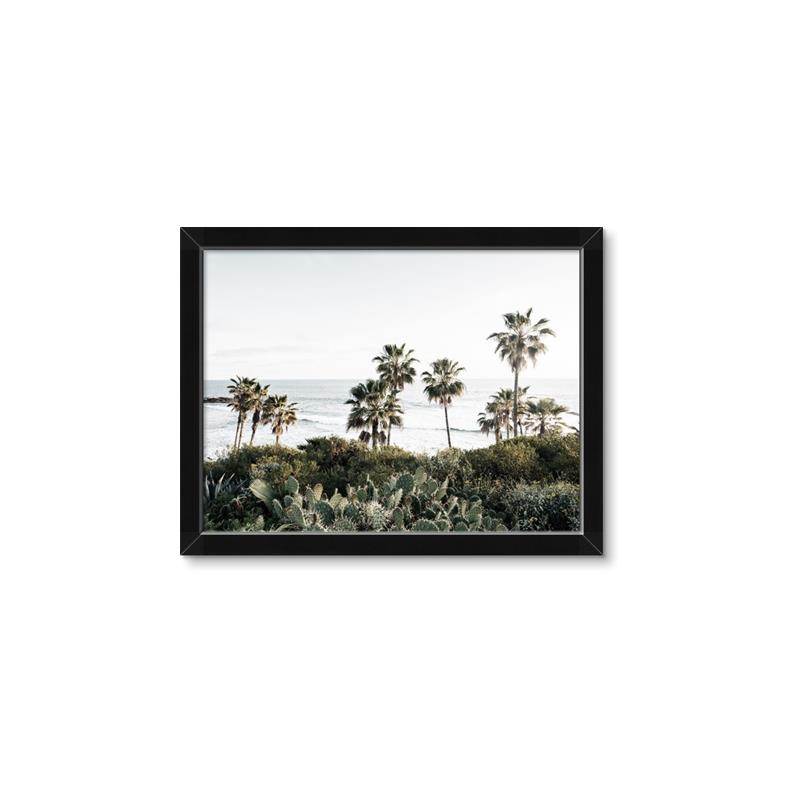 Picture of Palms Above the Sea _GroupedProduct_Rectangle_Landscape_Photography _GroupedProduct_Rectangle_Landscape_Framed_Matted_