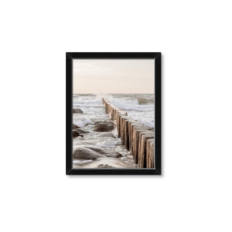 Picture of Rocks wood Sea _GroupedProduct_Rectangle_Portrait_Photography _GroupedProduct_Rectangle_Portrait_Framed_Matted_