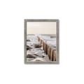 Picture of Rocks wood Sea _GroupedProduct_Rectangle_Portrait_Photography _GroupedProduct_Rectangle_Portrait_Framed_Matted_