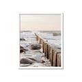 Picture of Rocks wood Sea _GroupedProduct_Rectangle_Portrait_Photography _GroupedProduct_Rectangle_Portrait_Framed_Matted_