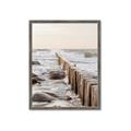 Picture of Rocks wood Sea _GroupedProduct_Rectangle_Portrait_Photography _GroupedProduct_Rectangle_Portrait_Framed_Matted_