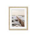 Picture of Rocks wood Sea _GroupedProduct_Rectangle_Portrait_Photography _GroupedProduct_Rectangle_Portrait_Framed_Matted_