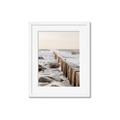 Picture of Rocks wood Sea _GroupedProduct_Rectangle_Portrait_Photography _GroupedProduct_Rectangle_Portrait_Framed_Matted_