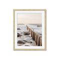 Picture of Rocks wood Sea _GroupedProduct_Rectangle_Portrait_Photography _GroupedProduct_Rectangle_Portrait_Framed_Matted_