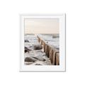Picture of Rocks wood Sea _GroupedProduct_Rectangle_Portrait_Photography _GroupedProduct_Rectangle_Portrait_Framed_Matted_