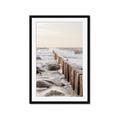 Picture of Rocks wood Sea _GroupedProduct_Rectangle_Portrait_Photography _GroupedProduct_Rectangle_Portrait_Framed_Matted_