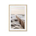Picture of Rocks wood Sea _GroupedProduct_Rectangle_Portrait_Photography _GroupedProduct_Rectangle_Portrait_Framed_Matted_