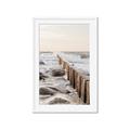 Picture of Rocks wood Sea _GroupedProduct_Rectangle_Portrait_Photography _GroupedProduct_Rectangle_Portrait_Framed_Matted_