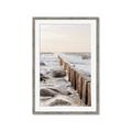 Picture of Rocks wood Sea _GroupedProduct_Rectangle_Portrait_Photography _GroupedProduct_Rectangle_Portrait_Framed_Matted_